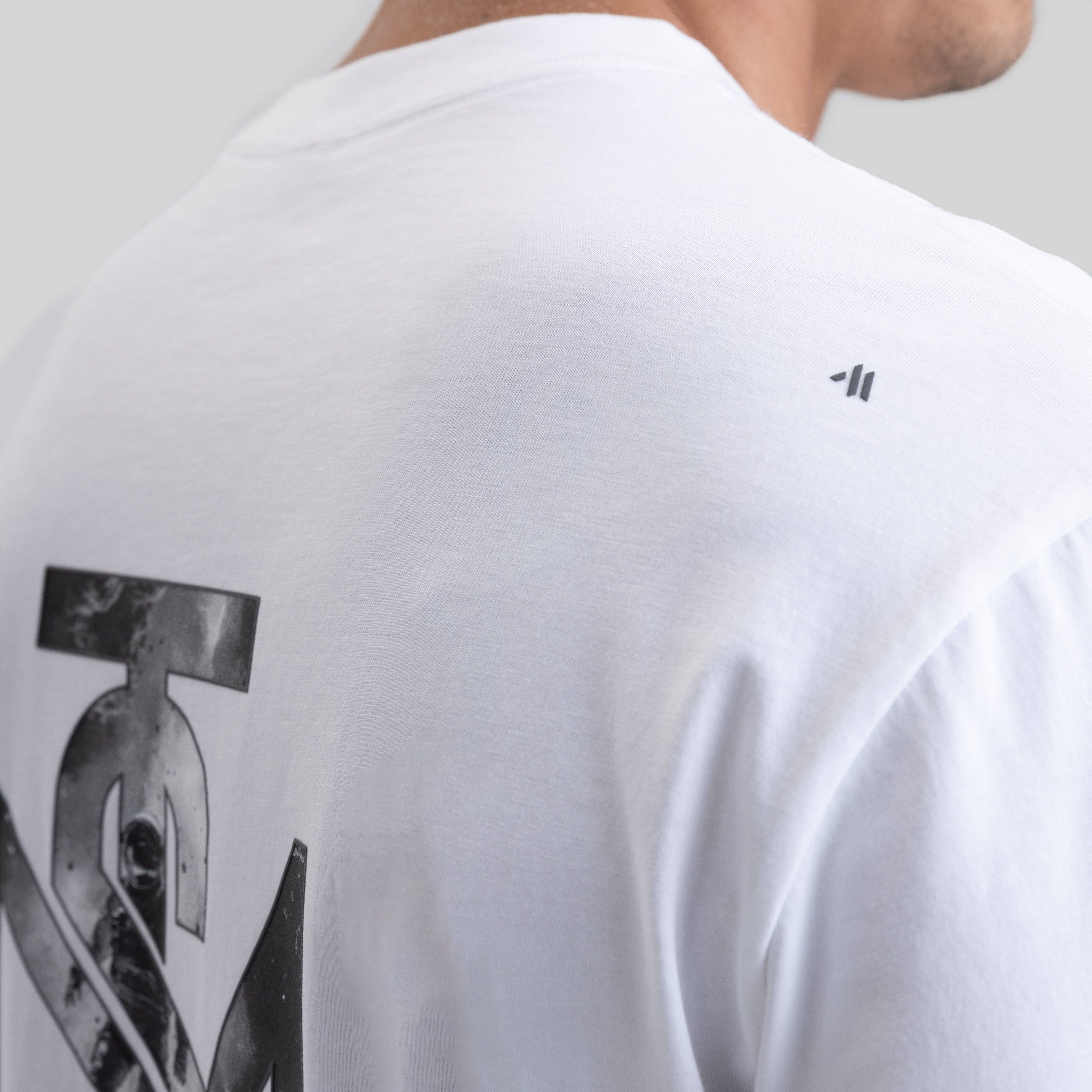RUSTON T-SHIRT OVERSIZE WHITE - Monastery