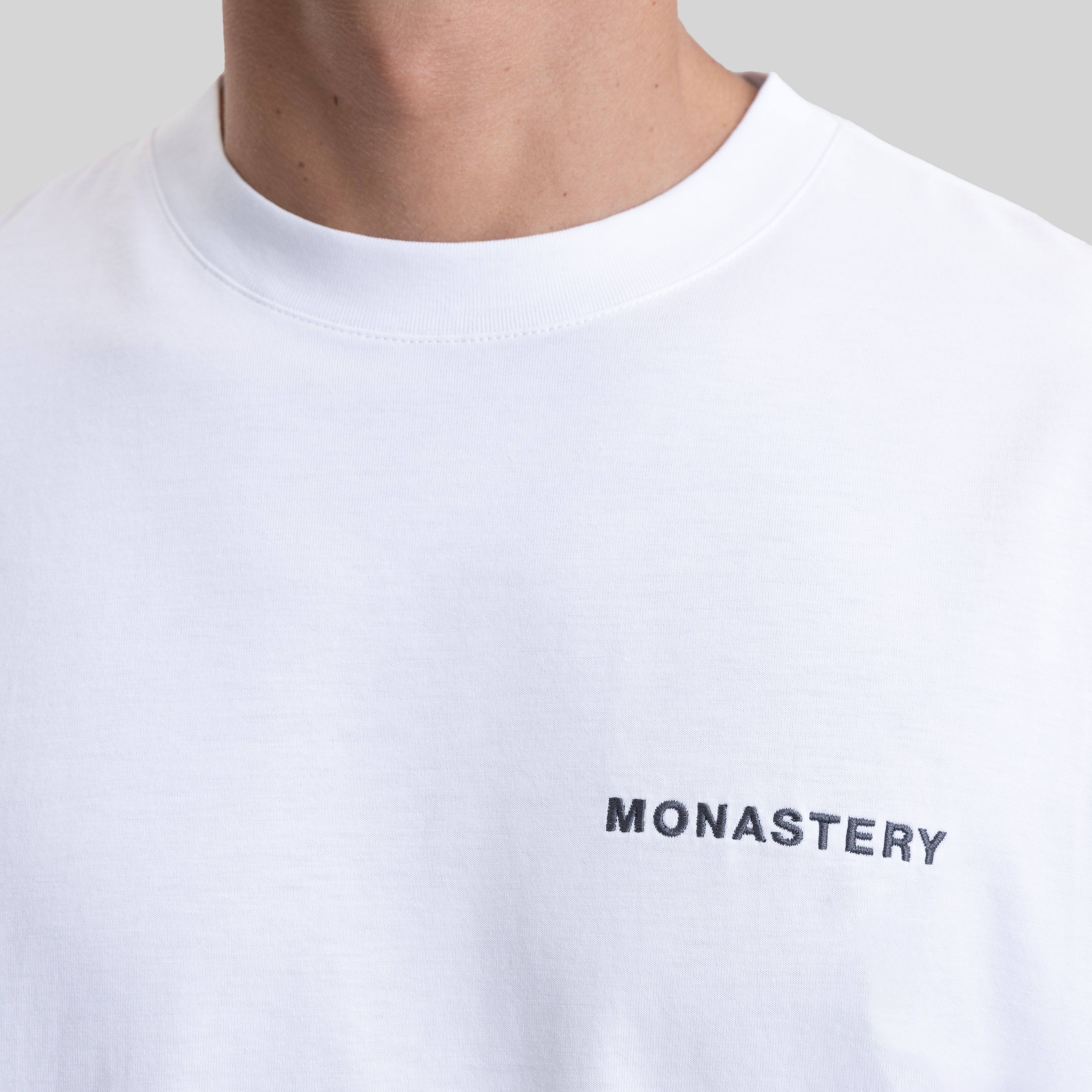 RUSTON T-SHIRT OVERSIZE WHITE - Monastery