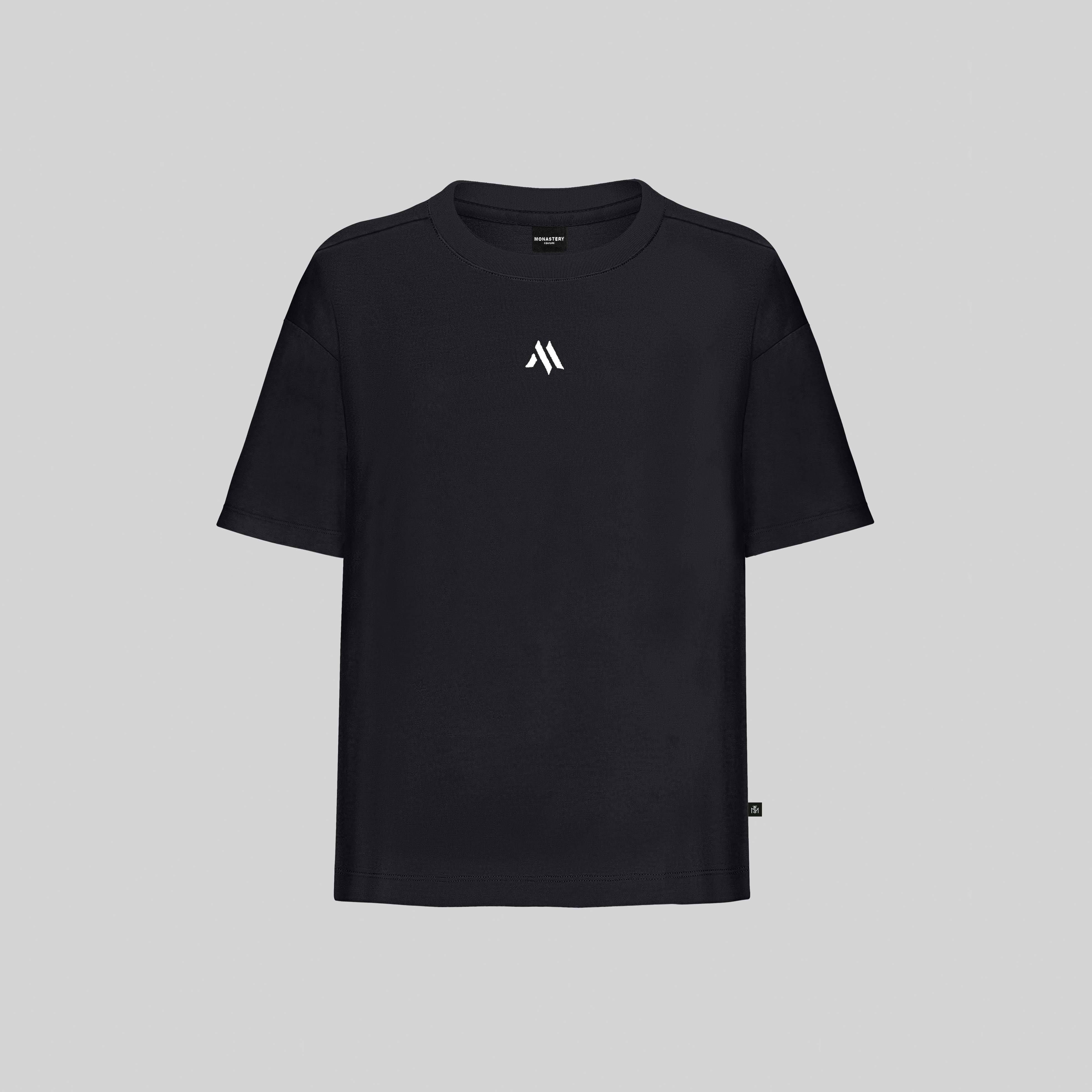 SAKURA T-SHIRT OVERSIZED WOMEN BLACK - Monastery