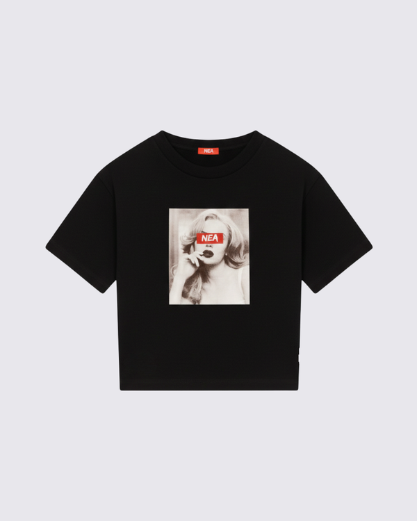 CROP TOP SCARLETT NEGRO