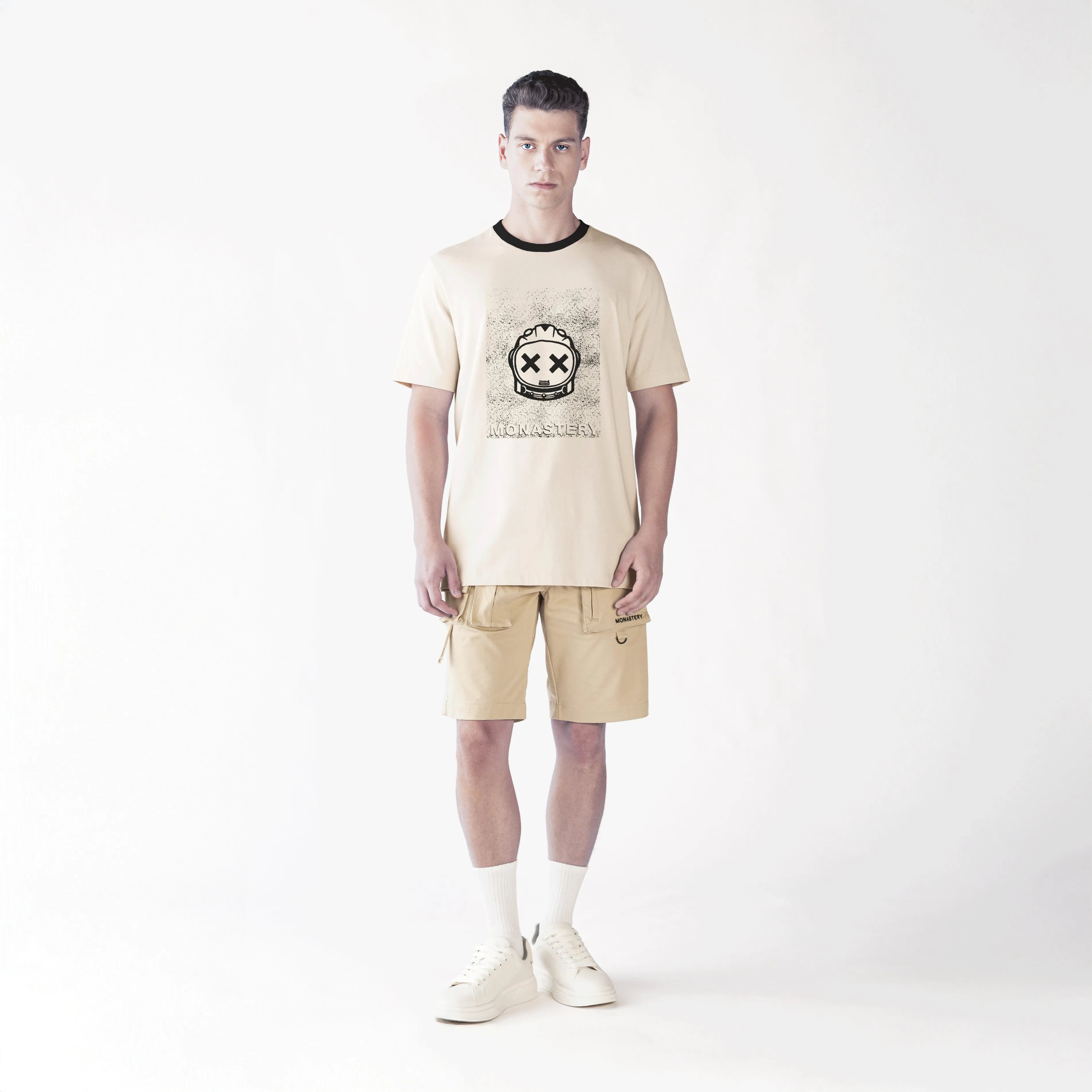 CAMISETA SIX BEIGE 1 - MONASTERY