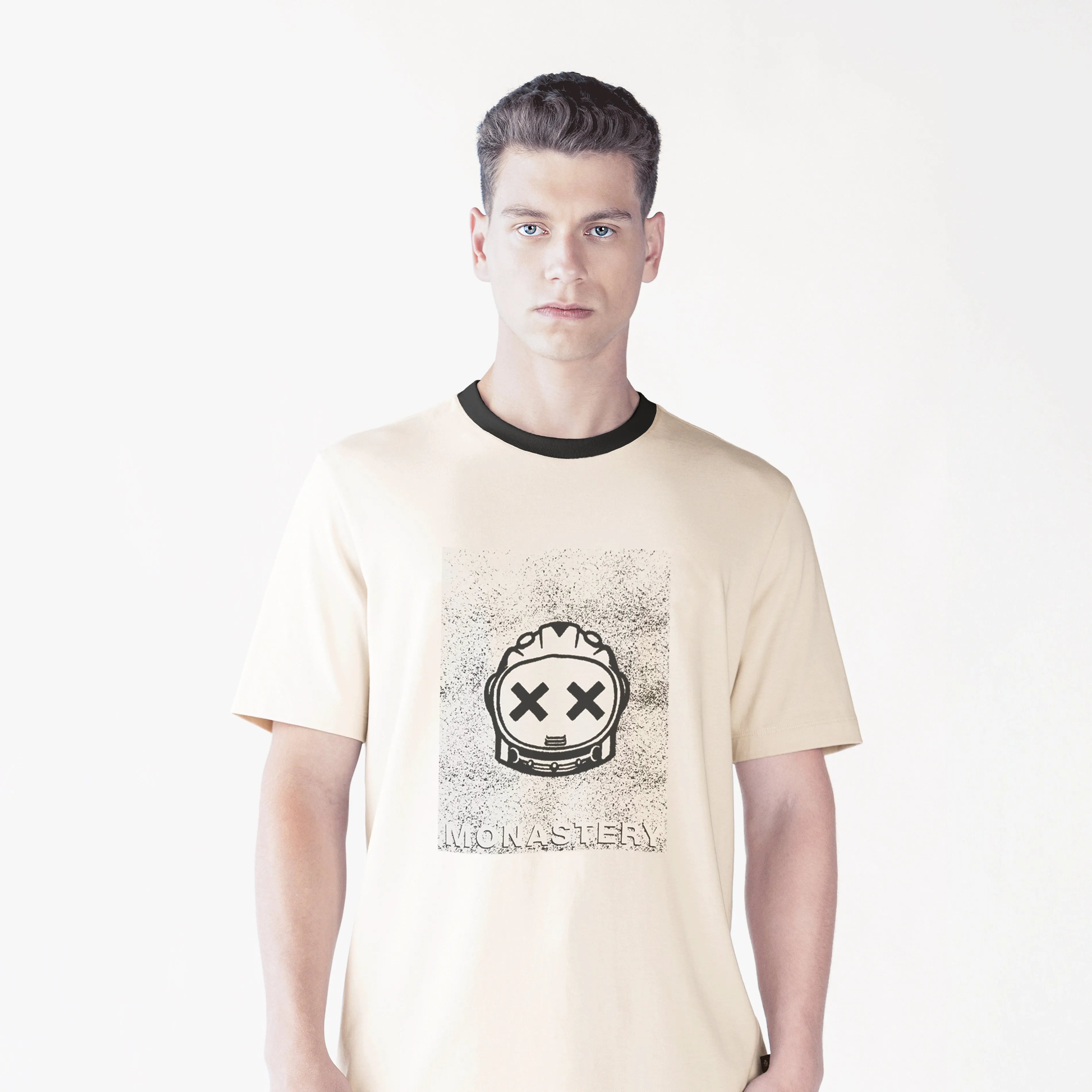 CAMISETA SIX BEIGE 2 - MONASTERY