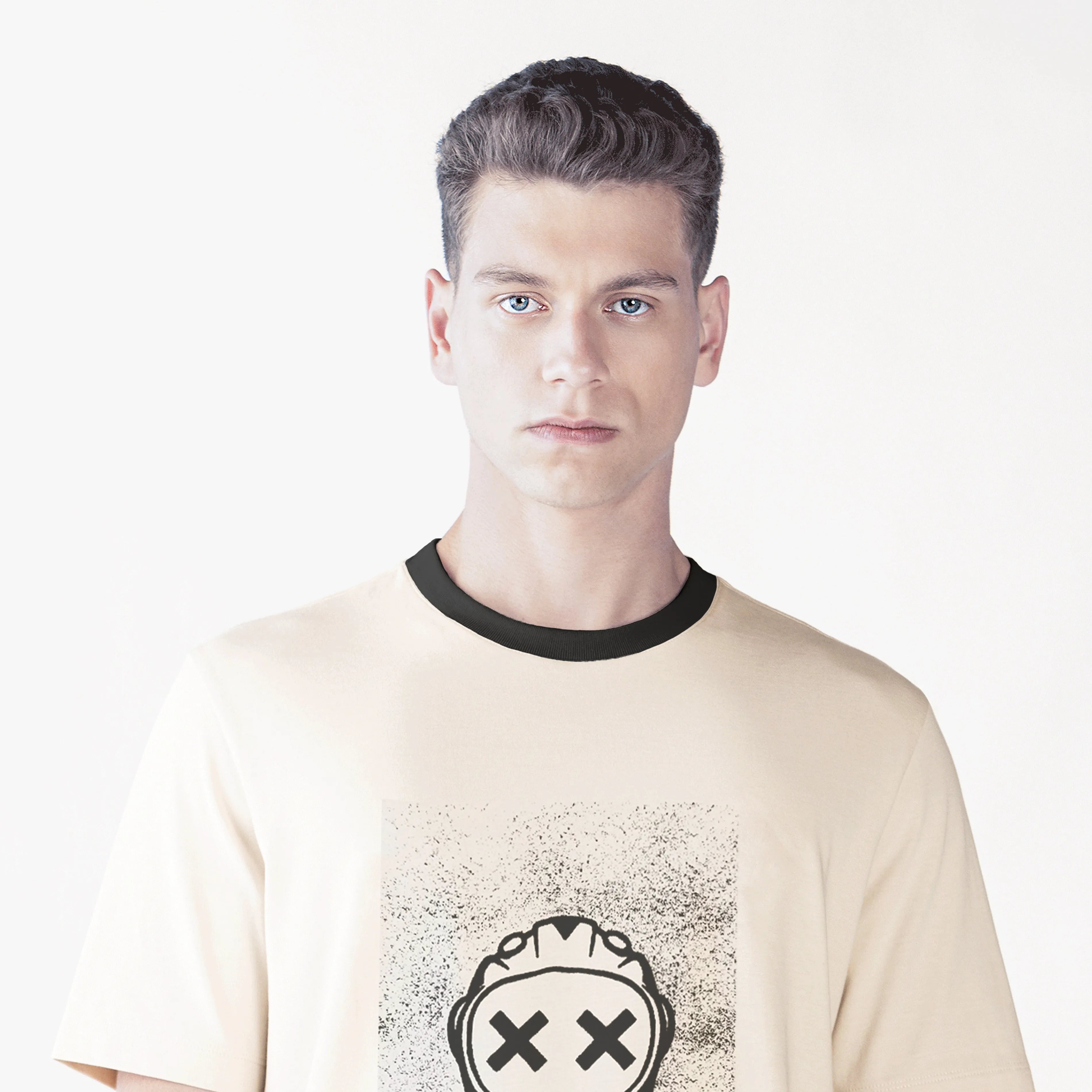 CAMISETA SIX BEIGE 3 - MONASTERY