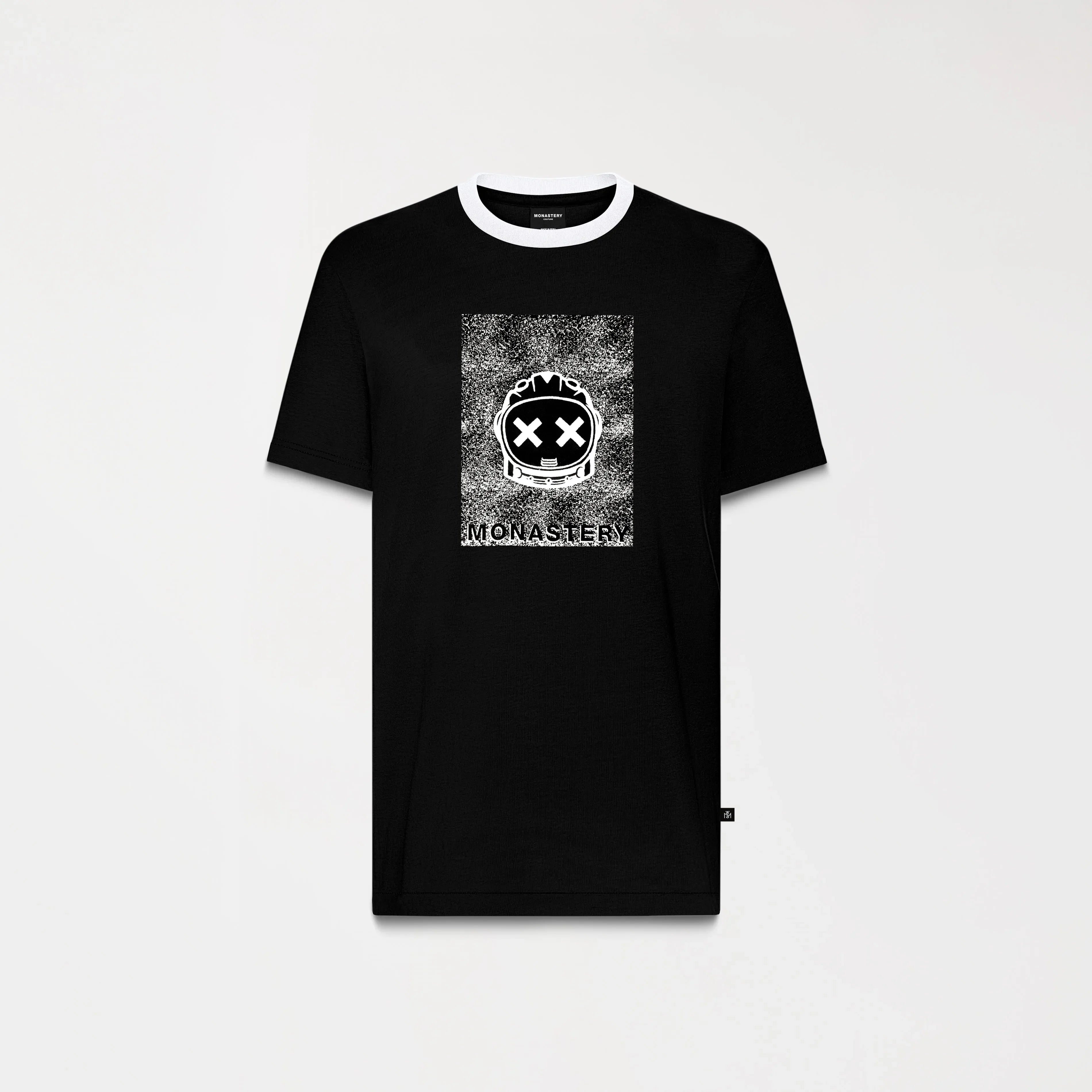  CAMISETA SIX NEGRO FRENTE - MONASTERY