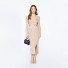 CONJUNTO SOSIE BEIGE OSCURO 1 - MONASTERY