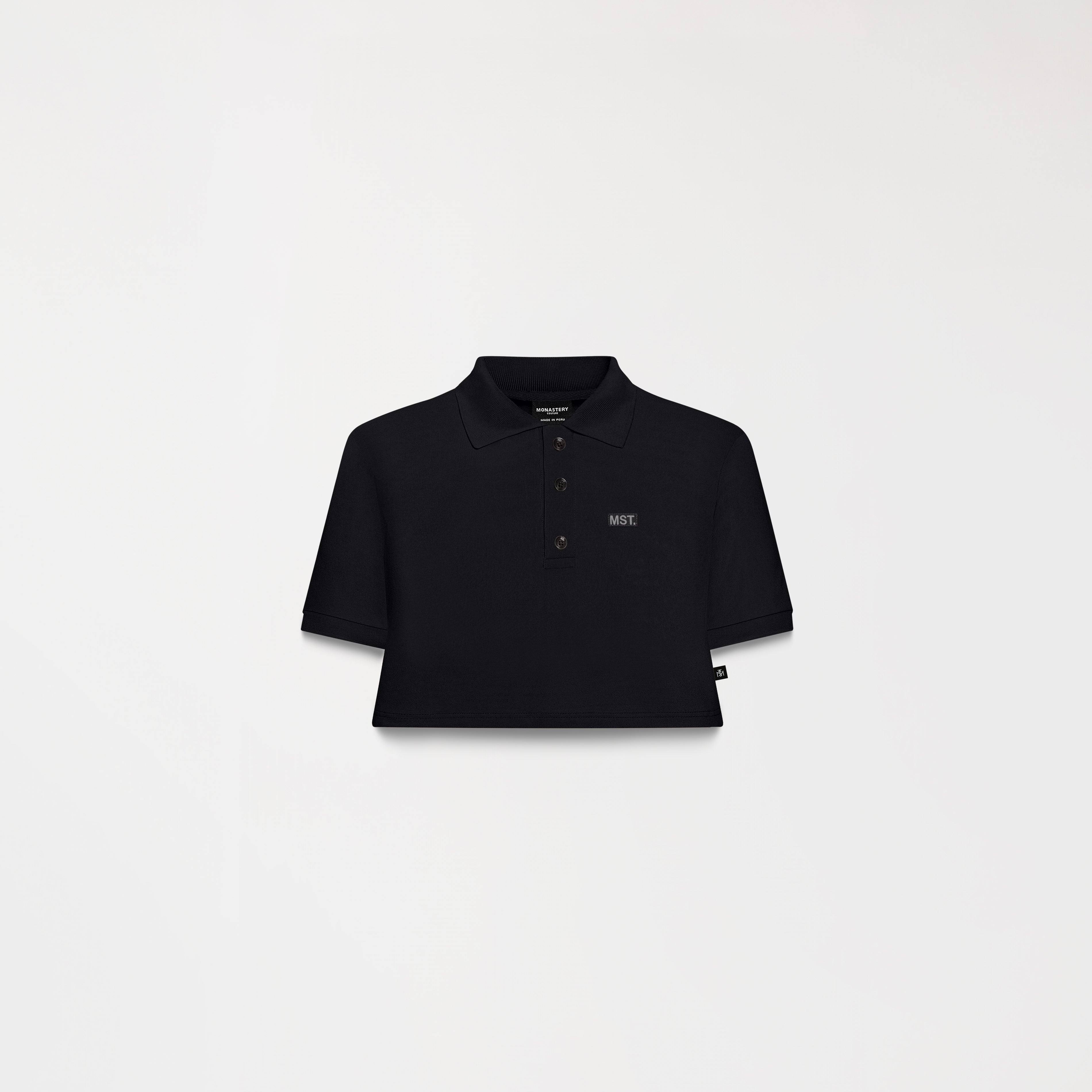 TOP CORTO SUTTON NEGRO FRENTE - MONASTERY