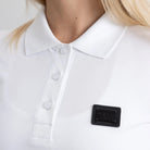 SUZUKA T-SHIRT POLO WOMEN WHITE - Monastery
