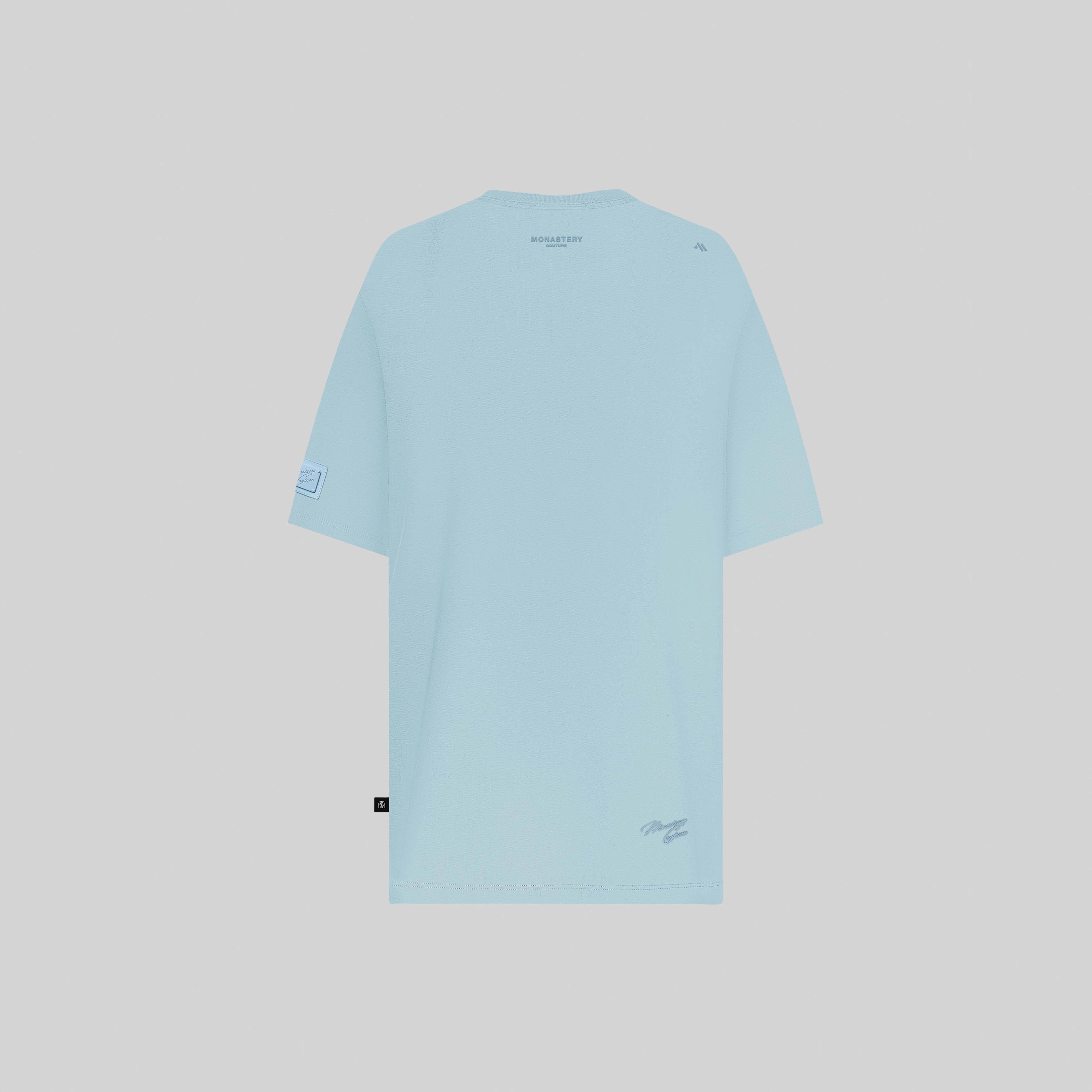 MORESTO BLUE T-SHIRT OVERSIZE - Monastery