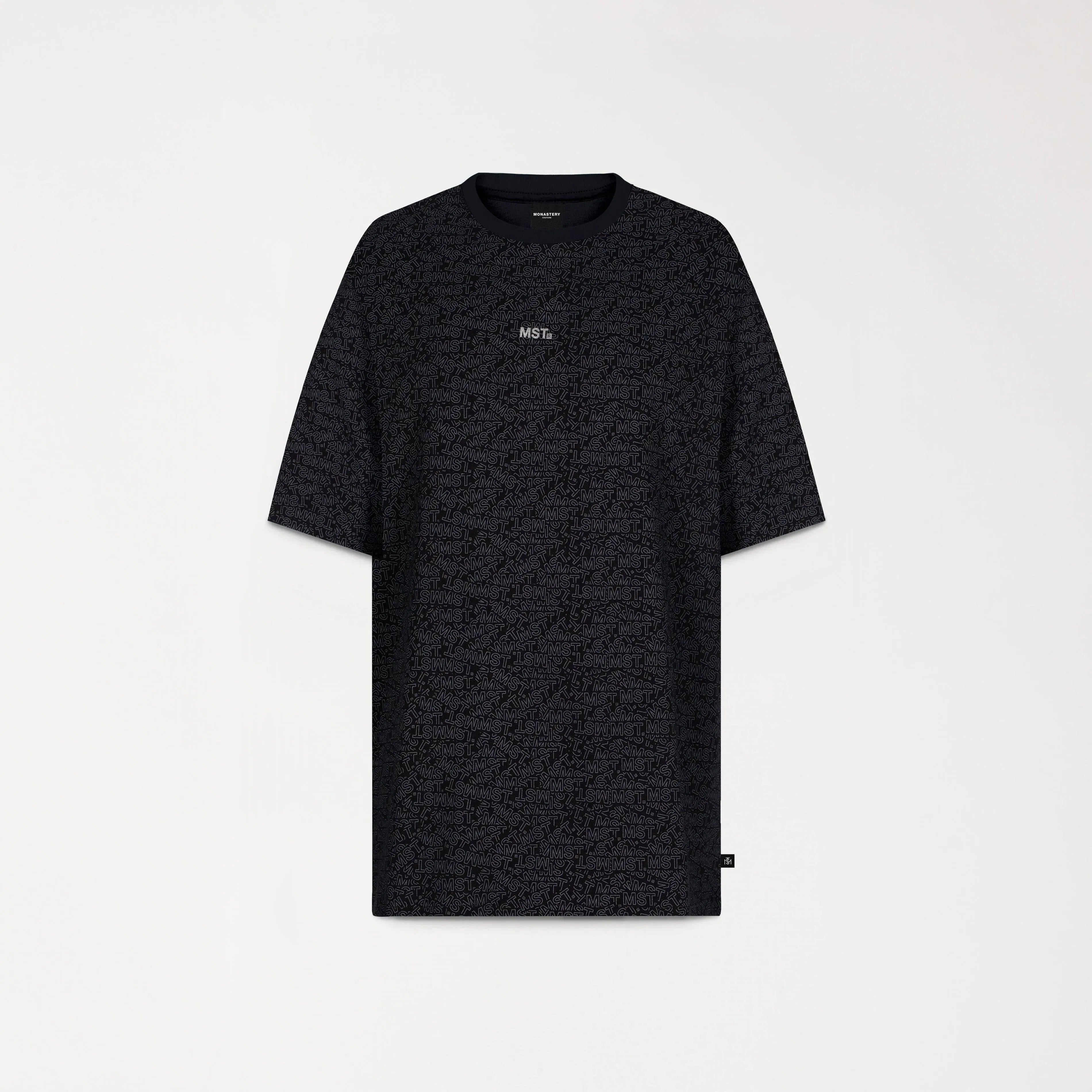 WINDCHESTER T-SHIRT OVERSIZED MEN BLACK - Monastery
