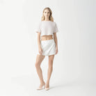 ALEXIA CROP TOP WOMEN WHITE - Monastery | Tienda Oficial Colombia