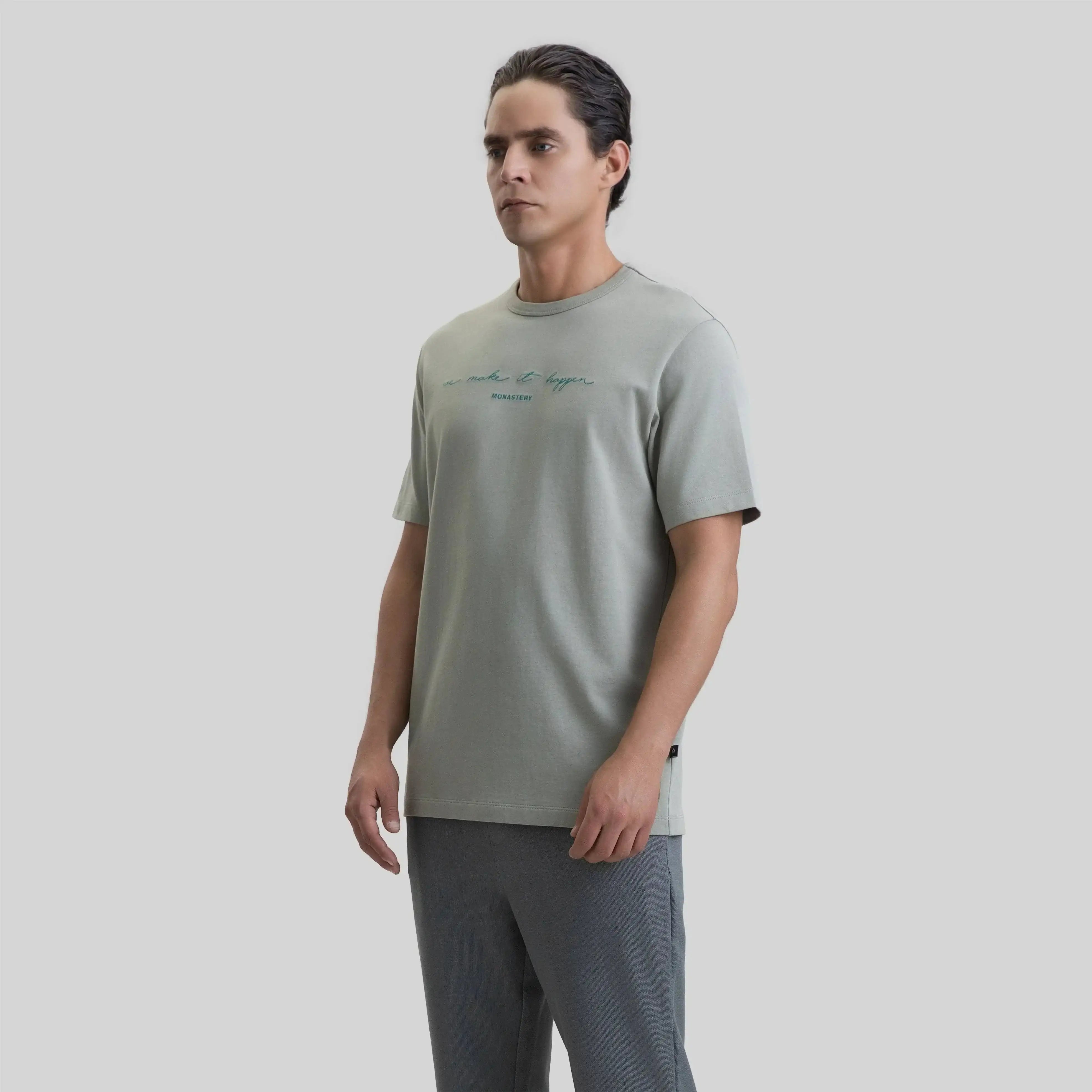 ALPHA T-SHIRT SEA GRASS - Monastery | Tienda Oficial Colombia