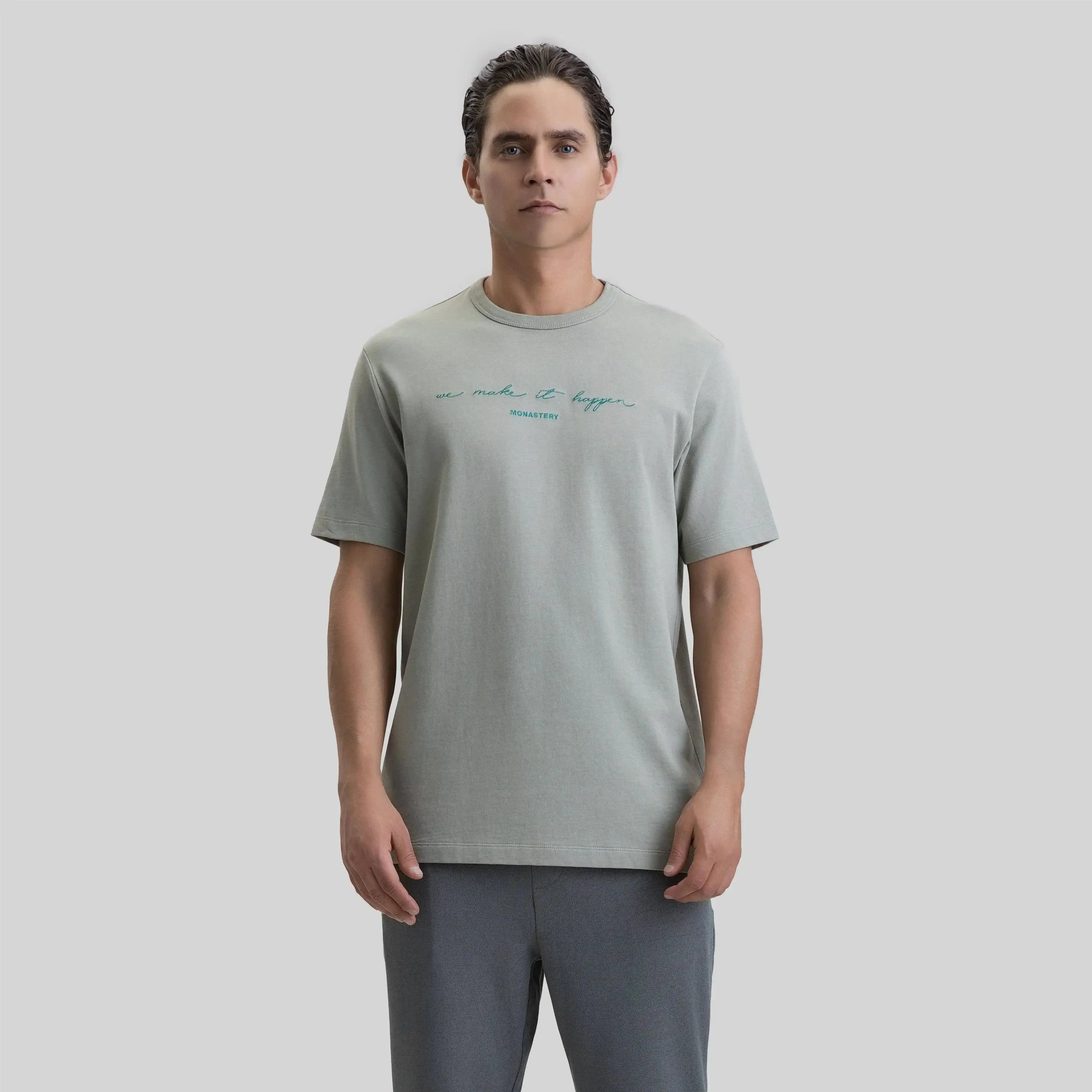 ALPHA T-SHIRT SEA GRASS - Monastery | Tienda Oficial Colombia