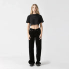 AMAL CROP TOP WOMEN BLACK - Monastery | Tienda Oficial Colombia