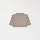 AMAL CROP TOP WOMEN TAUPE GRAY - Monastery | Tienda Oficial Colombia