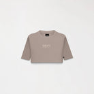 AMAL CROP TOP WOMEN TAUPE GRAY - Monastery | Tienda Oficial Colombia