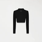 APRILE CROP TOP WOMEN BLACK - Monastery | Tienda Oficial Colombia