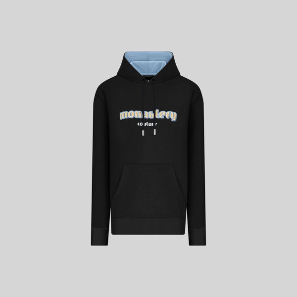 AQUARIUS BLACK HOODIE - Monastery
