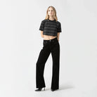 ASH CROP TOP WOMEN BLACK - Monastery | Tienda Oficial Colombia