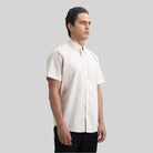 ASTON SHIRT SPORT SHORT SLEEVE MOONBEAM - Monastery | Tienda Oficial Colombia