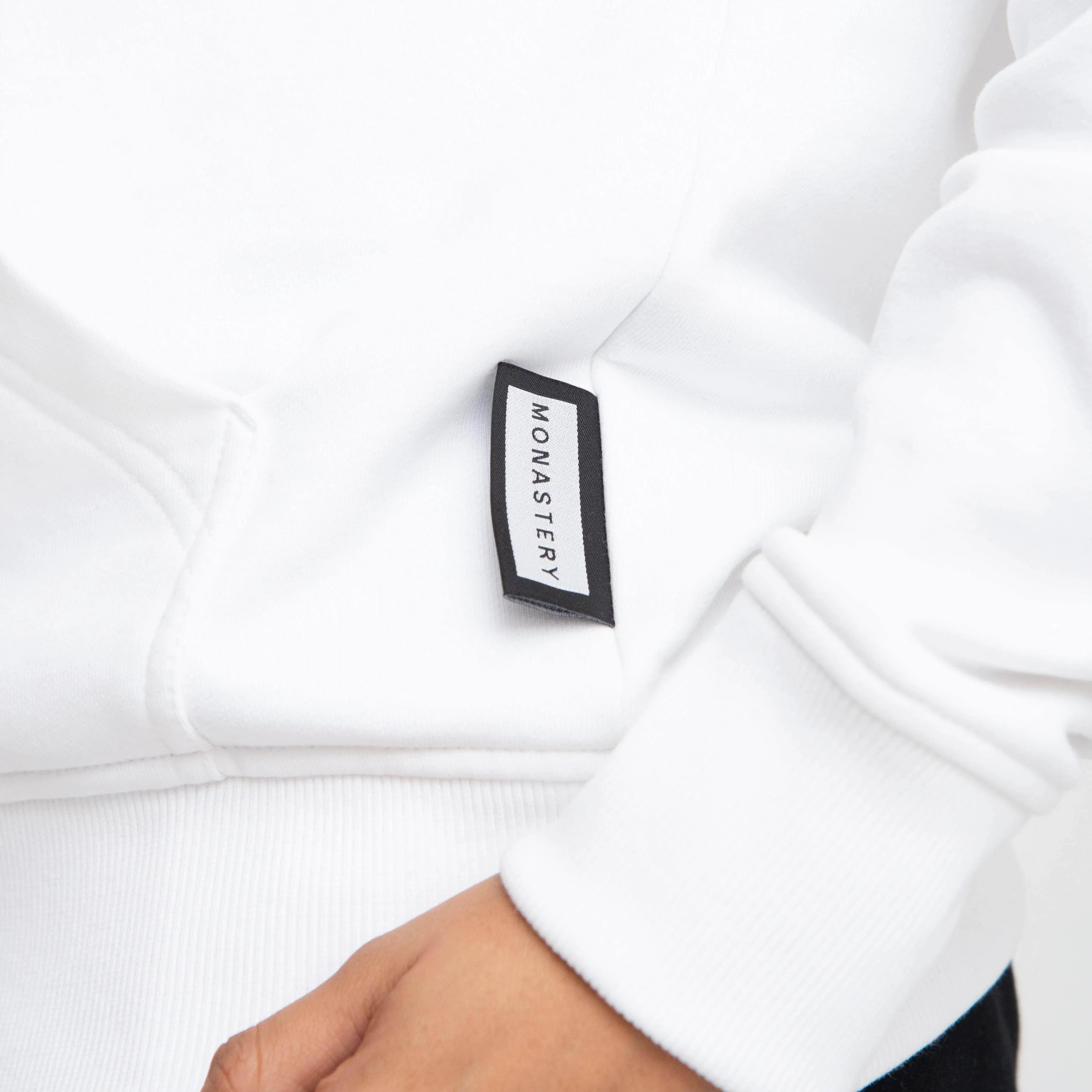 ASTRA WHITE HOODIE - Monastery