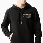 BACKTON HOODIE MEN BLACK - Monastery | Tienda Oficial Colombia