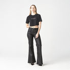 BAOSHE CROP TOP WOMEN BLACK - Monastery | Tienda Oficial Colombia