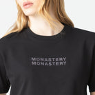BAOSHE CROP TOP WOMEN BLACK - Monastery | Tienda Oficial Colombia