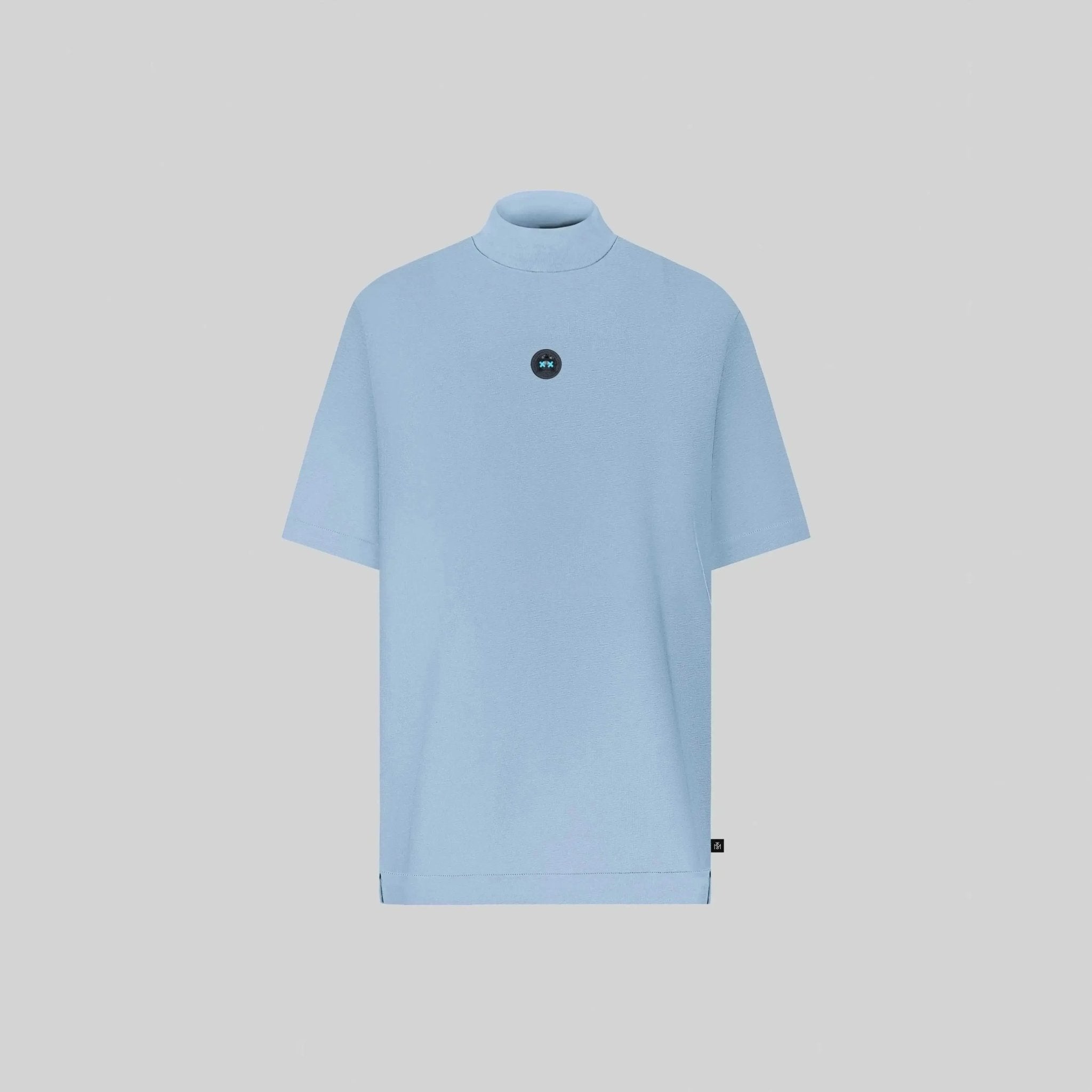 BARCHETTA T-SHIRT OVERSIZE FADED DENIM - Monastery | Tienda Oficial Colombia