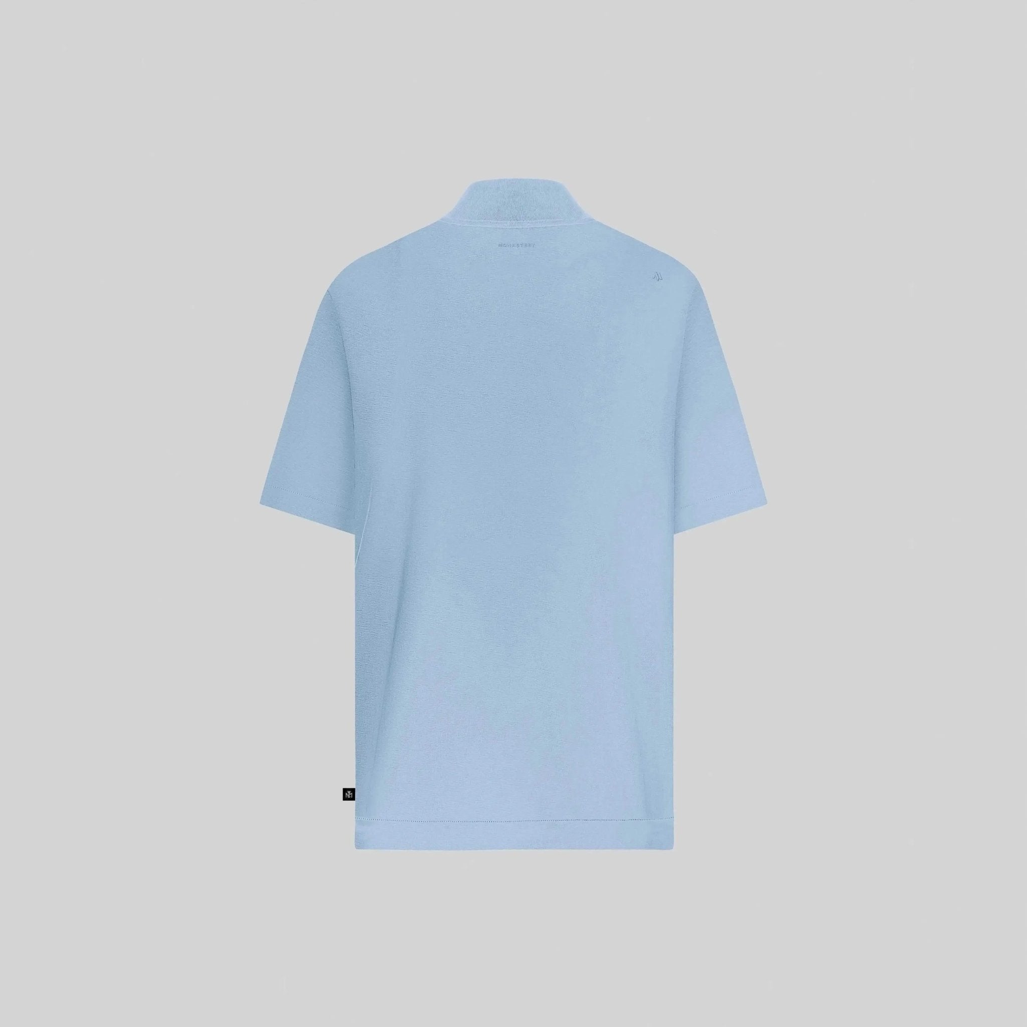 BARCHETTA T-SHIRT OVERSIZE FADED DENIM - Monastery | Tienda Oficial Colombia
