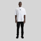 BARCHETTA T-SHIRT OVERSIZED WHITE - Monastery | Tienda Oficial Colombia