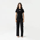 BEL T - SHIRT WOMEN BLACK - Monastery | Tienda Oficial Colombia