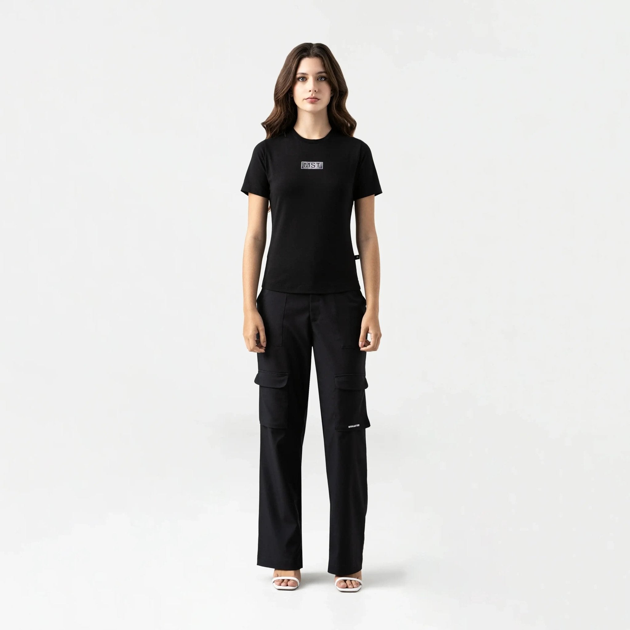 BEL T - SHIRT WOMEN BLACK - Monastery | Tienda Oficial Colombia