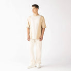 BLEIS T-SHIRT OVERSIZED MEN IRISH CREAM - Monastery | Tienda Oficial Colombia