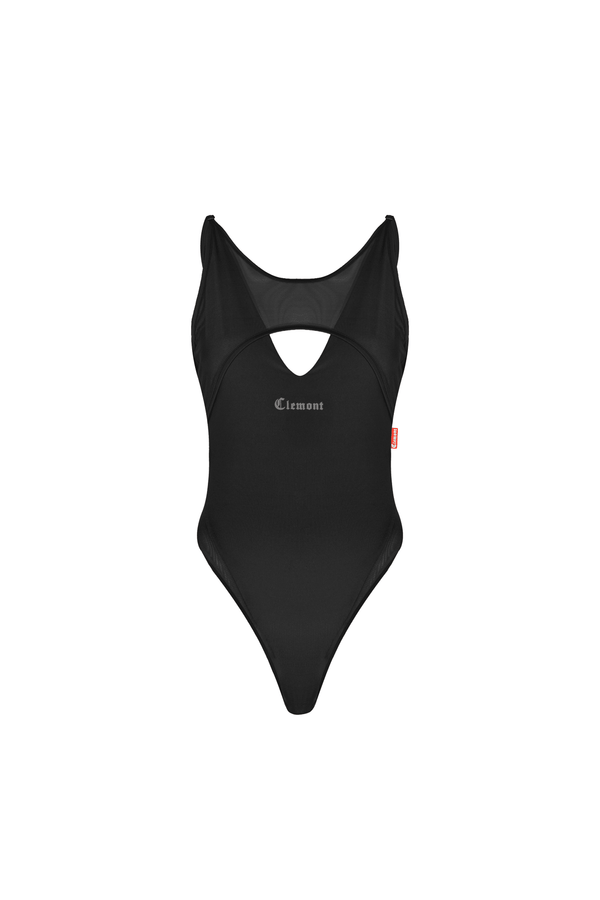 BODY MUJER MINACCIA NEGRO CLEMONT