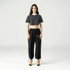 BRITANIA CROP TOP WOMEN BLACK - Monastery | Tienda Oficial Colombia