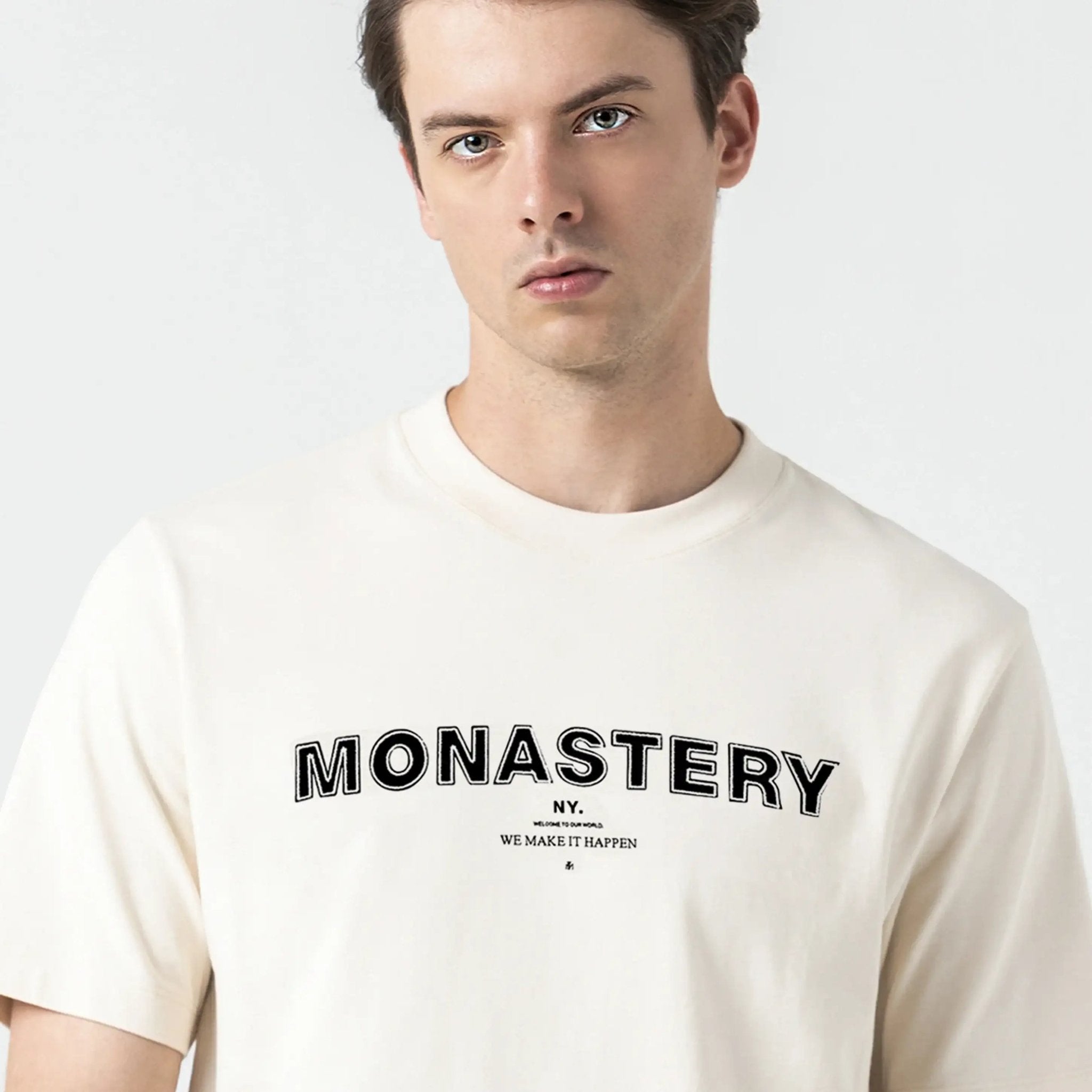 BULLER T - SHIRT MEN WHITECAP GRAY - Monastery | Tienda Oficial Colombia