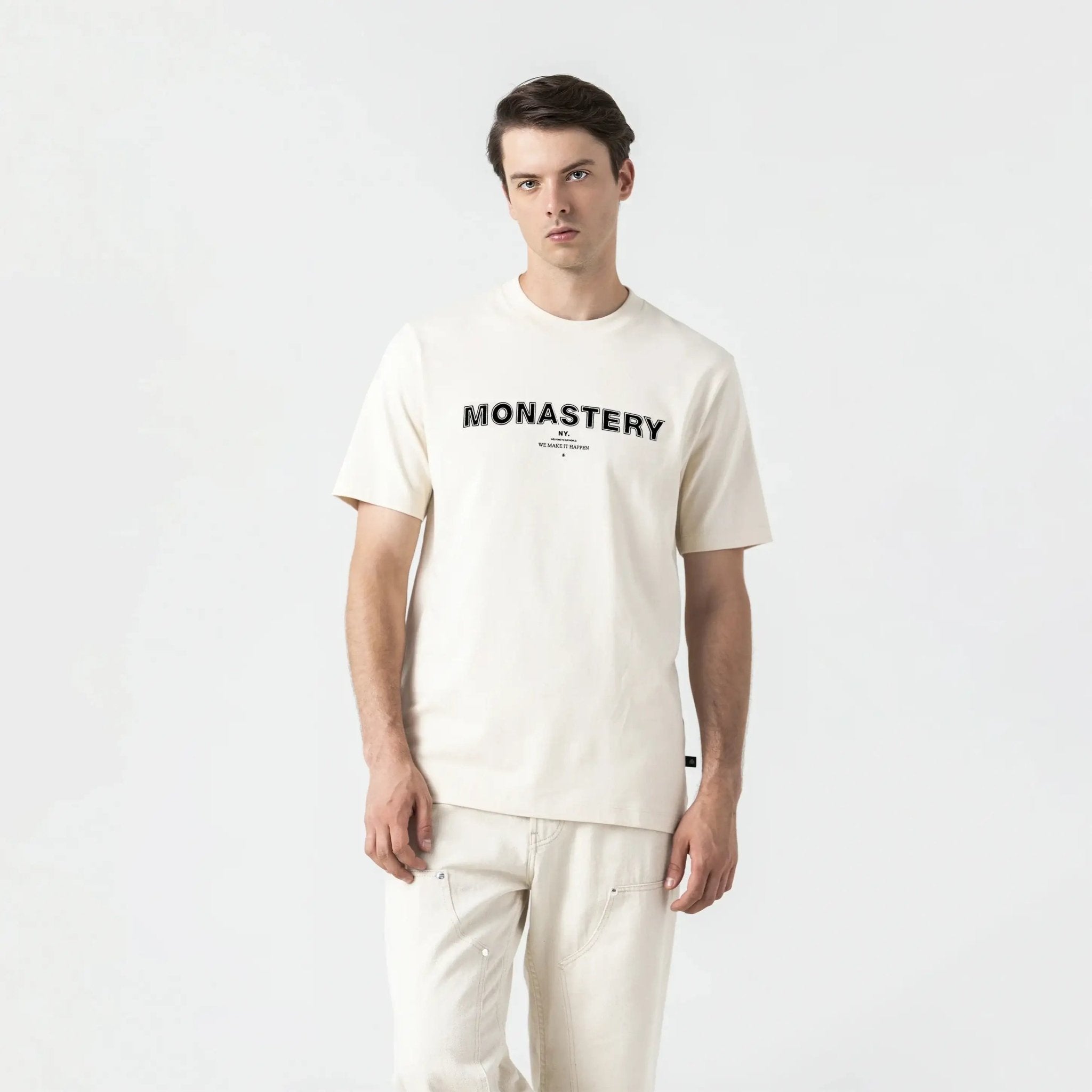 BULLER T - SHIRT MEN WHITECAP GRAY - Monastery | Tienda Oficial Colombia
