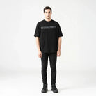 CAPONE T - SHIRT OVERSIZED MEN BLACK - Monastery | Tienda Oficial Colombia