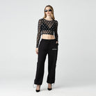 CHAVAN TOP WOMEN BLACK - Monastery | Tienda Oficial Colombia
