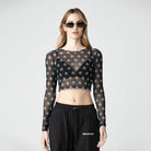 CHAVAN TOP WOMEN BLACK - Monastery | Tienda Oficial Colombia