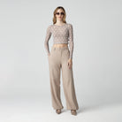 CHAVAN TOP WOMEN SIMPLY TAUPE - Monastery | Tienda Oficial Colombia
