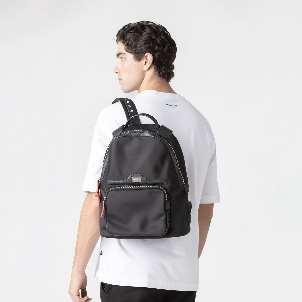 DAMIAN BACK PACK UNISEX BLACK - Monastery | Tienda Oficial Colombia