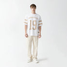 DAVEN T - SHIRT OVERSIZED MEN WHITE - Monastery | Tienda Oficial Colombia