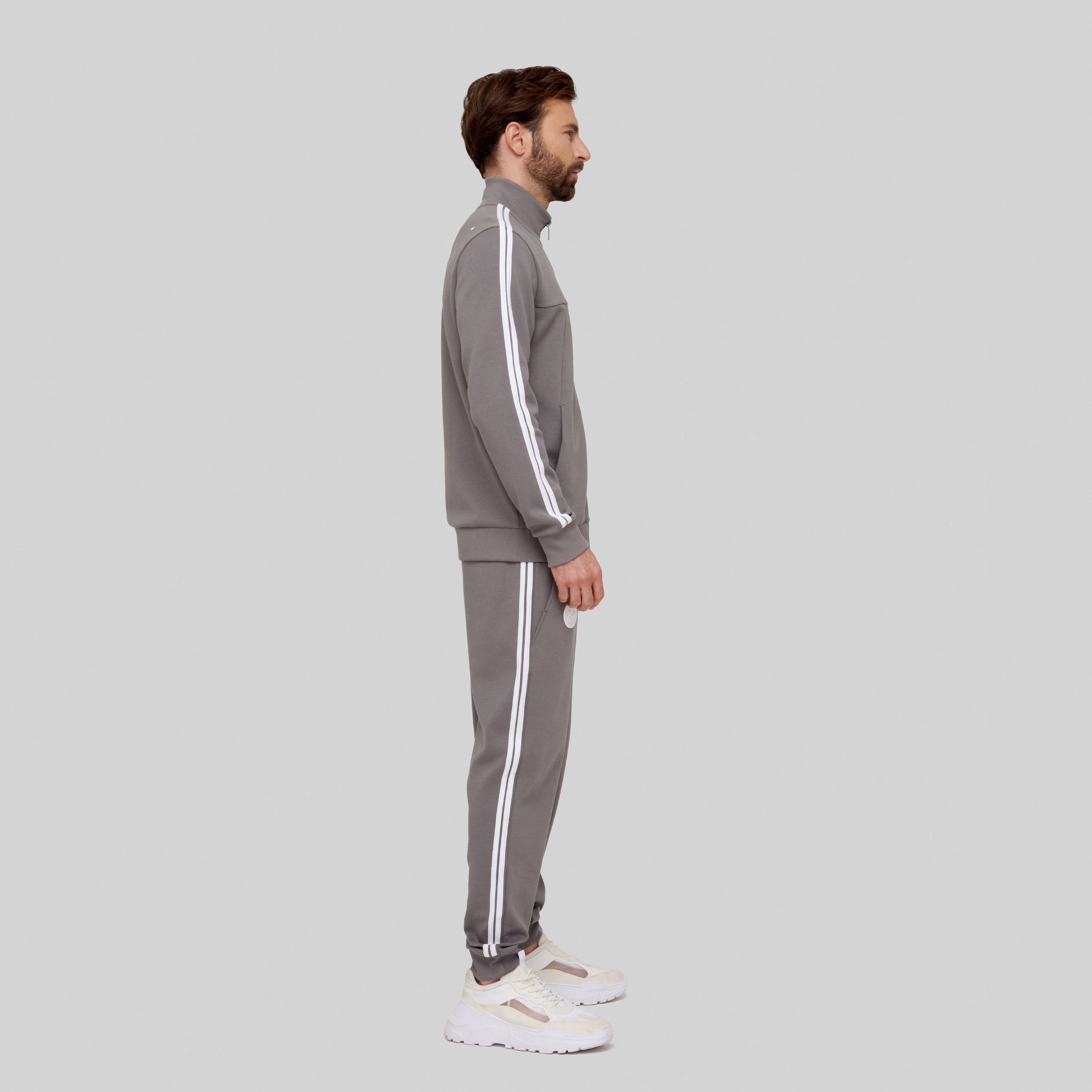 DODONA GREY SPORT TROUSERS - Monastery
