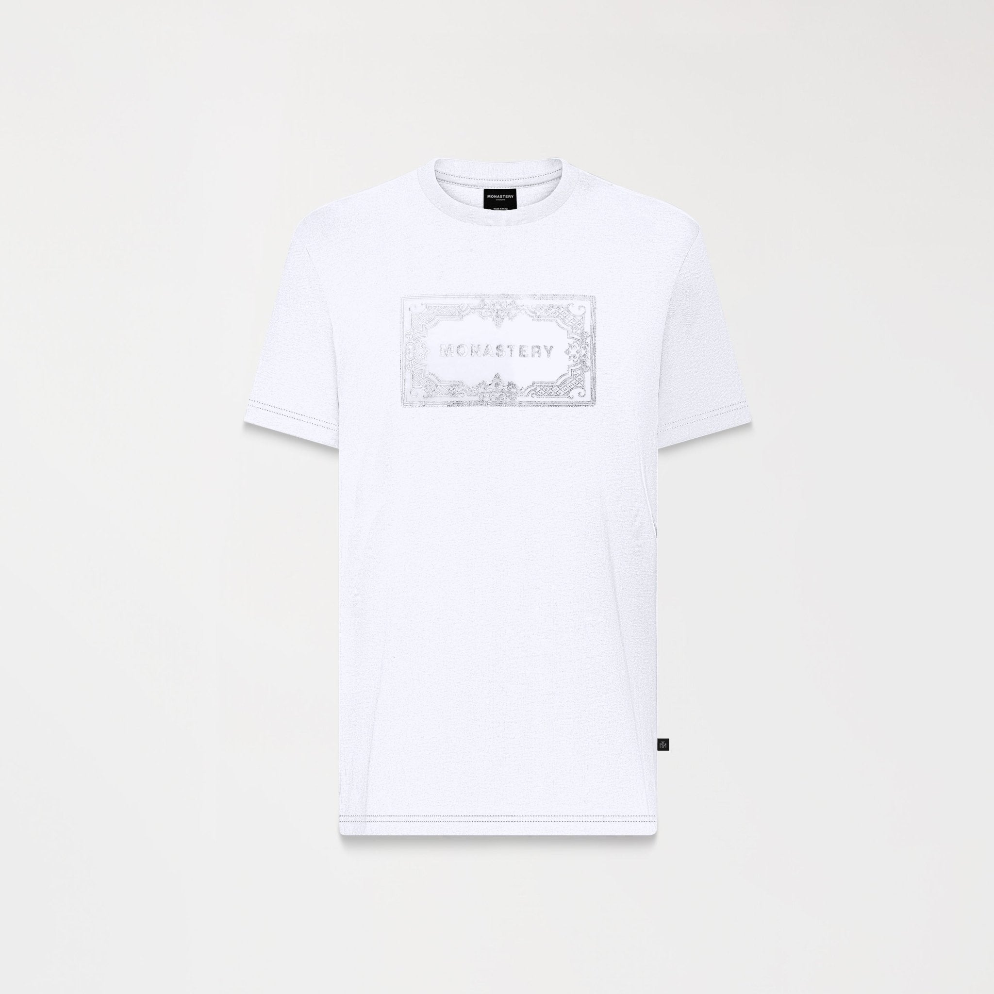 DOMINUS T - SHIRT MEN WHITE - Monastery | Tienda Oficial Colombia
