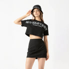 DUSTY CROP TOP WOMEN BLACK - Monastery | Tienda Oficial Colombia