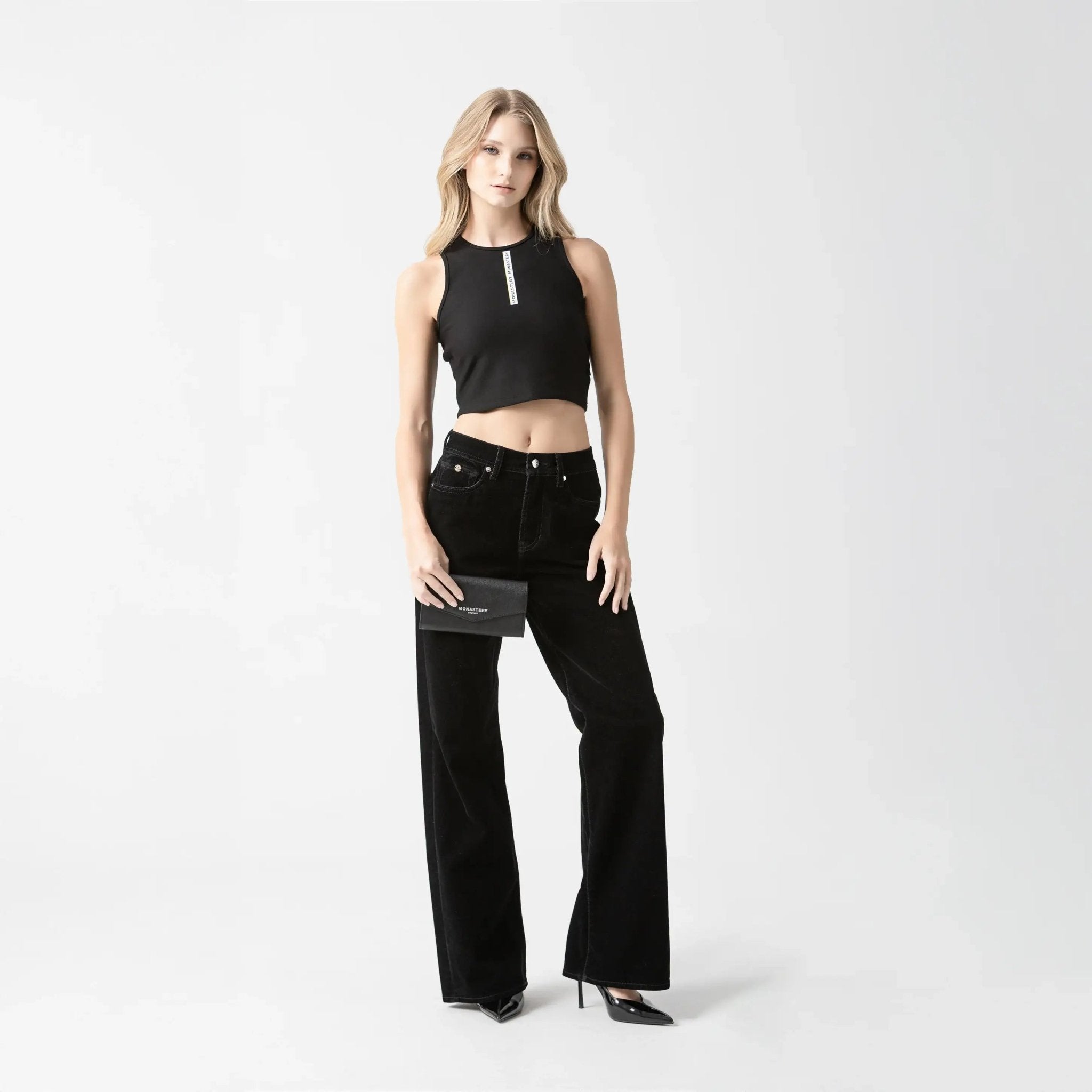 ELSIE TANK TOP WOMEN BLACK - Monastery | Tienda Oficial Colombia