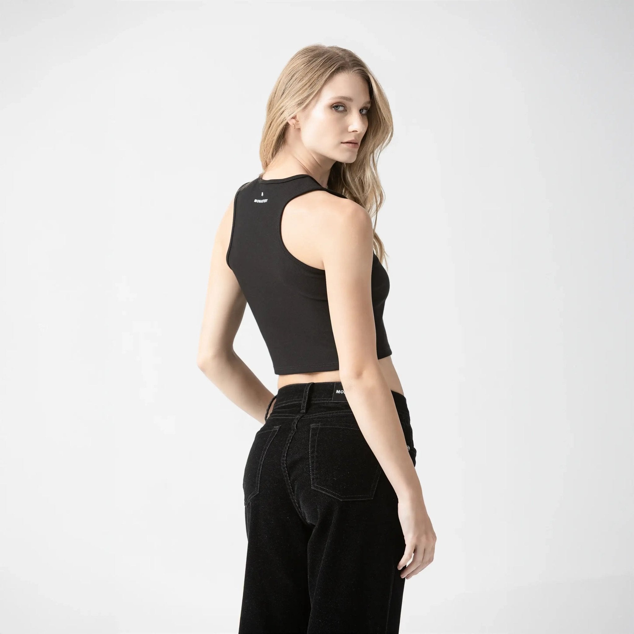 ELSIE TANK TOP WOMEN BLACK - Monastery | Tienda Oficial Colombia