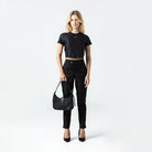 ESMME CROP TOP WOMEN BLACK - Monastery | Tienda Oficial Colombia