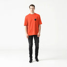 FLEXA T - SHIRT OVERSIZED MEN RED L/G - Monastery | Tienda Oficial Colombia